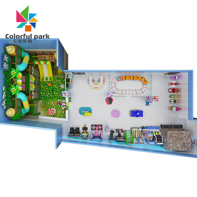 Children Soft Indoor Playground Large Equipment Baby Play Yard