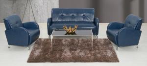 China Modern PU leather China reception office sofa wholesale