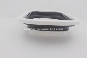 China Outdoor Travel LFGB 3cm Folding Plastic Basket wholesale