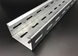 China SS304 Perforated Electrical Cable Tray Hot Dip Galvanized 6m wholesale