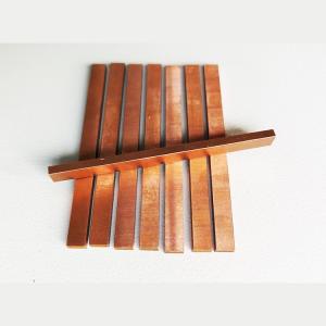China 60mm Lithium Battery Raw Material , Square Copper Electrode Pin wholesale