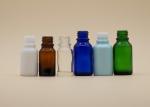 Amber Empty Essential Oil Bottles Color Coating White Ceramic Dropper Bottle
