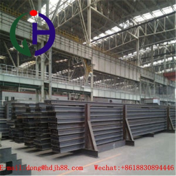 Light Weight Q235 Grade Train Track Material , Length 6 to 12 m
