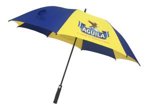 China Customised Giant Compact Golf Umbrella Auto Open Aluminum Shaft EVA Handle wholesale
