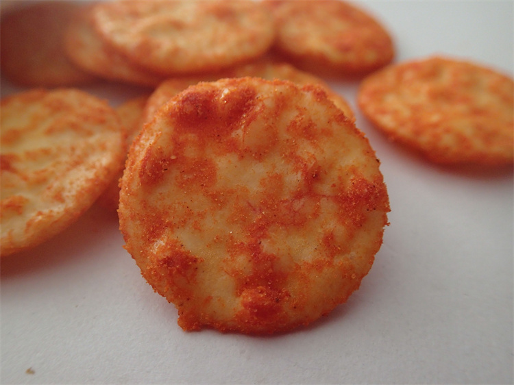 Souvenir Salty Cheese Rice Cracker Corn Flour Healthy Grain Snacks