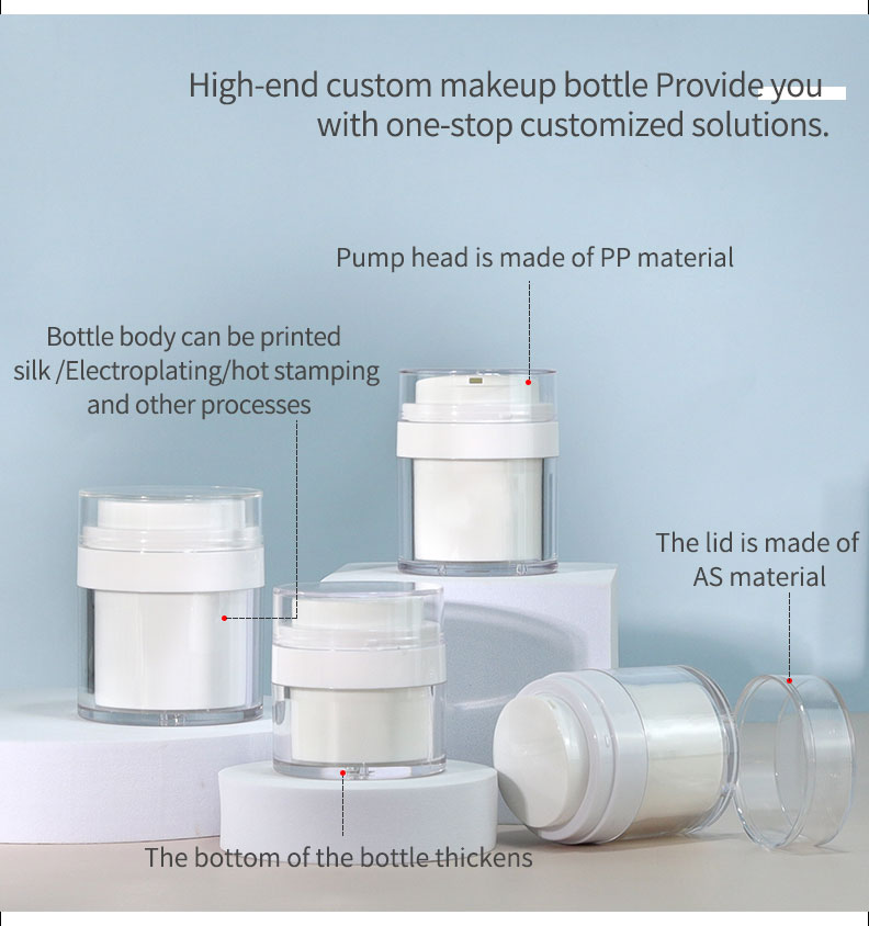 15g Mini Cream Jars Sealing Type Cosmetic Empty Containers Customized
