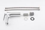 Modern Design Brass Bathroom Faucet Chrome Polished Farmhouse Single Handle