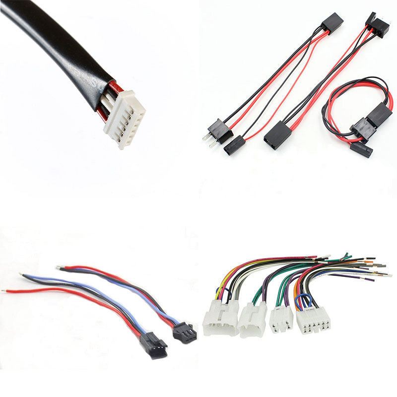Customized Dupont JST Molex TE AMP ISO Wire Cable Harness Assembly for East Asia Market
