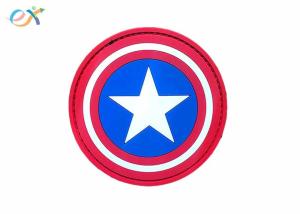China Personalized Custom Morale Patches Pvc NEO Tactical Gear Captain America wholesale