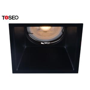 China square Deep Cup Anti Glare Downlights for Living Room White Recessed Spotlights wholesale