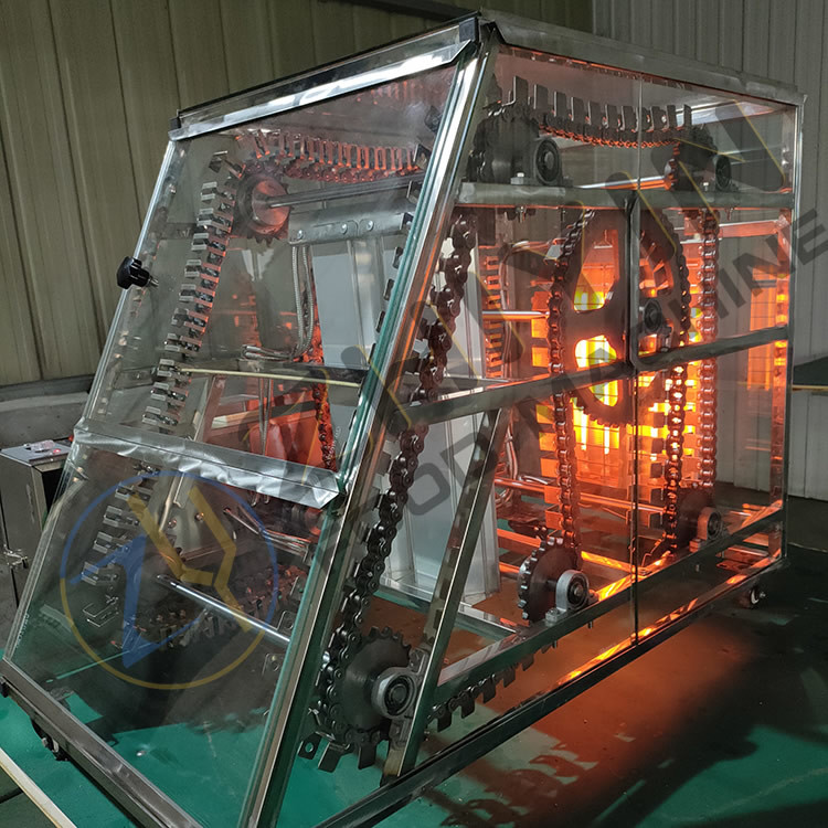 25W Continuous Automatic Barbecue Machine Ceramic Electric Heating