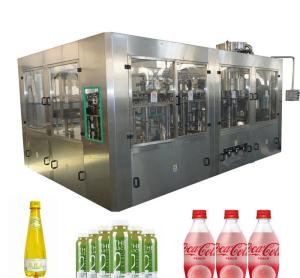 China High Speed Carbonated Soda Filling Machine / Carbonated Drink Bottling Machine wholesale