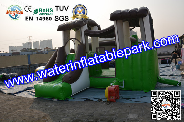Indoor and Outdoor Inflatable Bouncy Castle with Slide