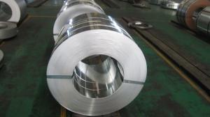 China Regular Spangle Z10 / Z27 Zinc Coating 30mm to 400mm Hot Dipped Galvanized Steel Strip wholesale