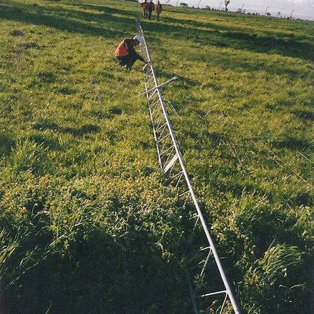 Communication 72m 3 Legged Guyed Wire Tower