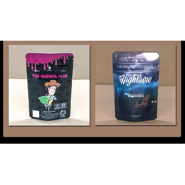 Custom Child Resistant Bags with Zipper Closure - BPA Free & Recyclable