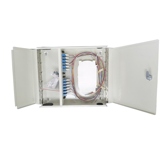 CATV FC LC Duplex Fiber Patch Panel 4 Removable Adapter Plate