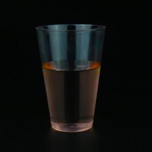 China Round Clear PS 14OZ Disposable Plastic Cup For Hot And Cold Beverages wholesale