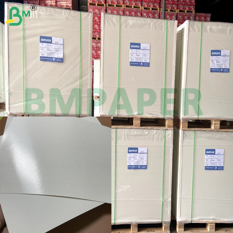 Single Side PE Coated Paper Cup Stock 230g 250g Waterproof Microwave Safe For Coffee Cups Soup Bowls