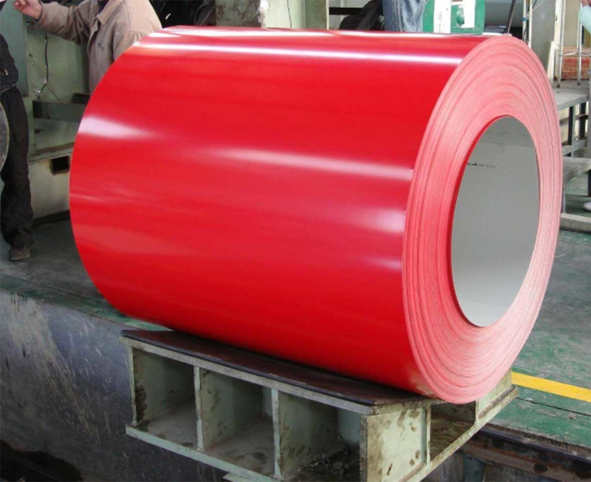 Red Color Prepainted Galvalume Steel Coil