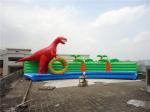 Colorful Dinosaur Theme Inflatable Water Parks For Pool And Lake
