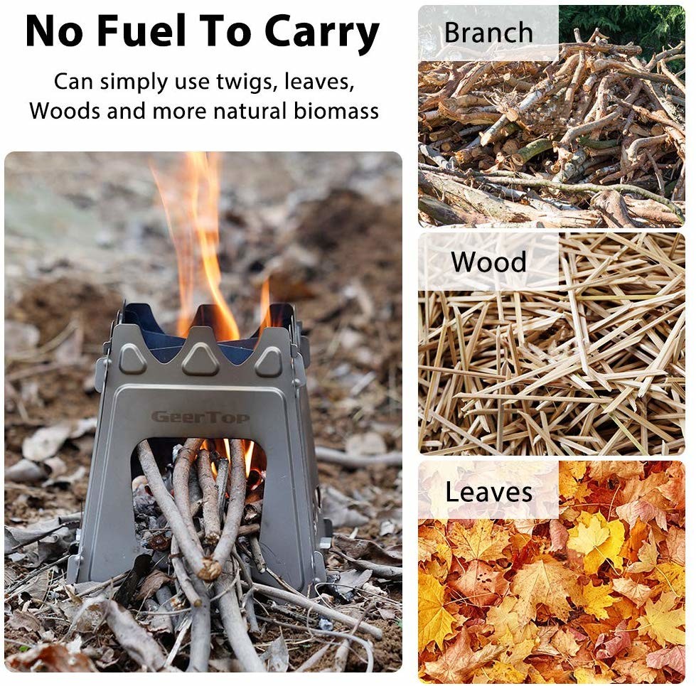 304SS 1.21lbs Outdoor Camping Accessories Stove