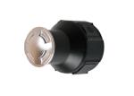 10-30VDC Tempered Glass Underground LED Light , Blue LED Deck Lights