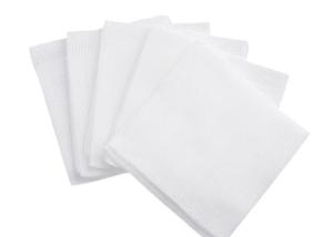 China Disposable Cotton 7.5cmx7.5cm Medical Gauze Pads 12 Ply Super Absorbency wholesale