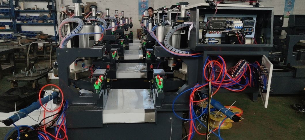 Double Head 2 Motors Glass CNC Chamfering Cut Machine Glass Toughening Glass Rounding Machine