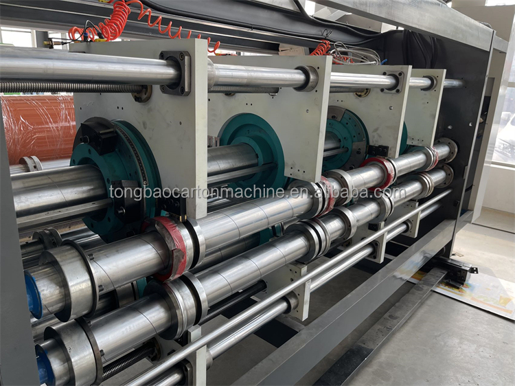 Automatic speed Flexo Printing Slotting Die-cutting Machine for Your Production Line
