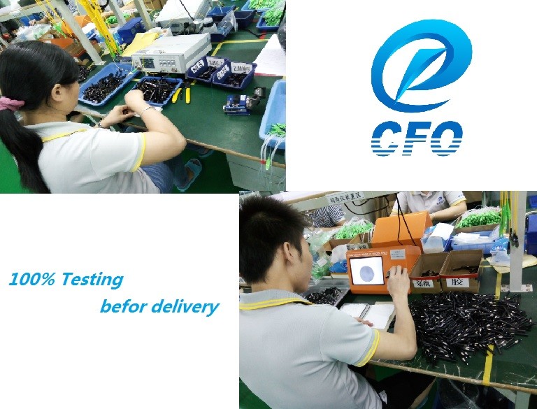 OM3 OM4 Fiber Optic Patch Cord Stability Length Customized With LC Connector