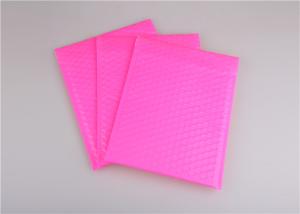 China Poly Pink Bubble Mailers Bags , Colorful Bubble Mailing Envelopes For Packaging wholesale