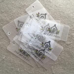 China Environmental Friendly Hot Stamping Clothing Swing Tags wholesale