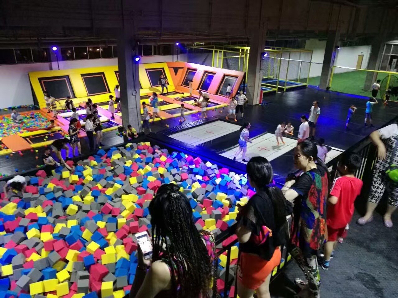 572M2 China Super Mall Gymnastic Trampoline Park /Amusement Trampoline for Commercial