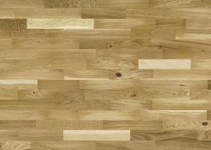 China 3 Strip Oak Wood Grain Decorative Laminate Film 1.2mm self adhesive vinyl for furniture wholesale