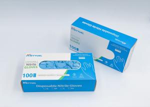 China Butadiene Disposable Safety Sterile Nitrile Exam Gloves Free Sample wholesale