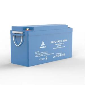 China Solar 150ah 12v Lifepo4 Battery Lithium Rv / Agv Household Rechargeable wholesale