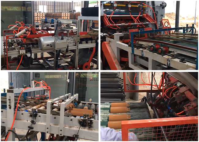 Cement Roof Tile Making Machine 22kw Concrete Tile Making Production Line