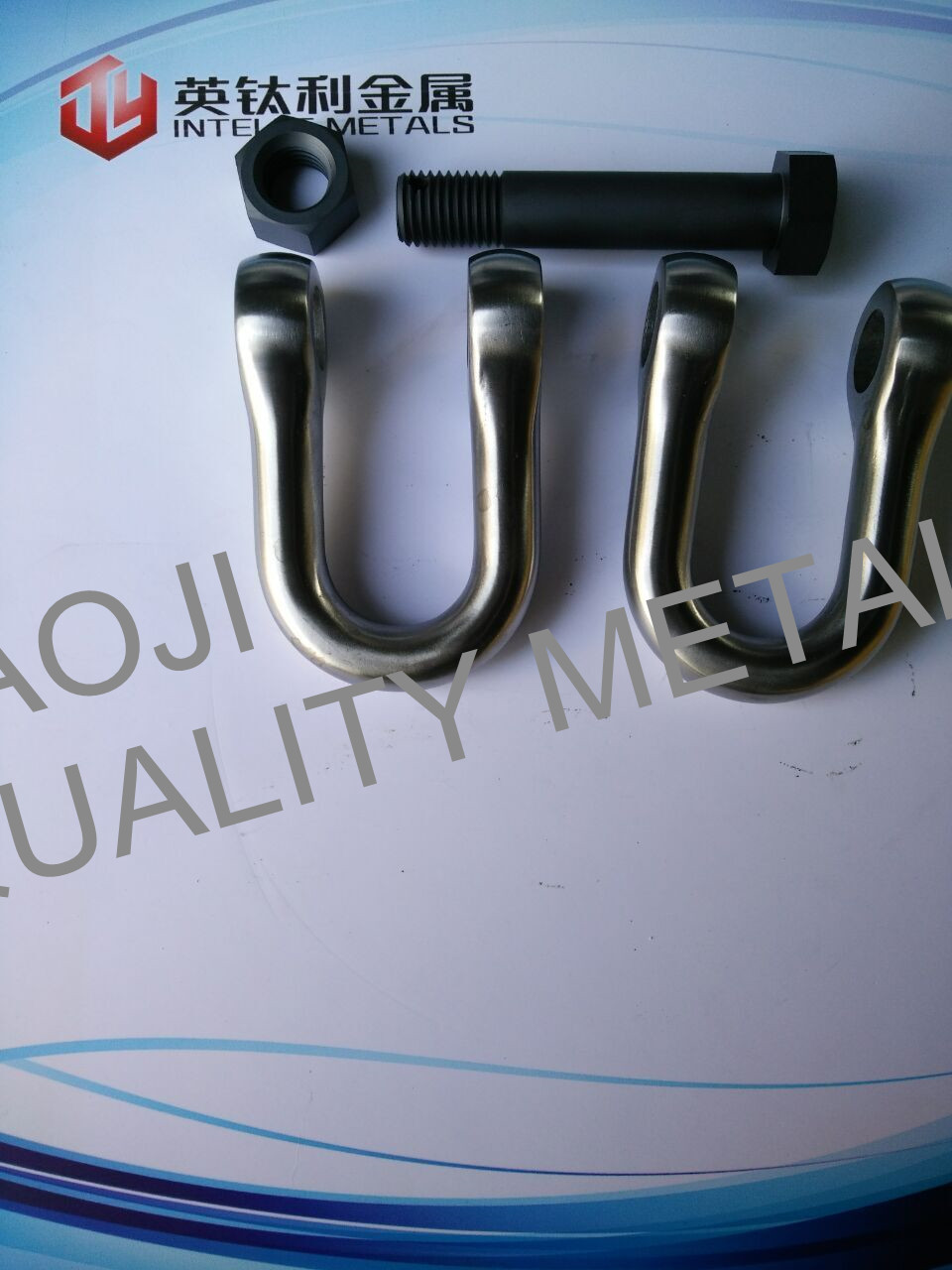 Gr.21 Marine Titanium U Bolt , Cnc Titanium Parts Corrosion Resistance For SeaWater