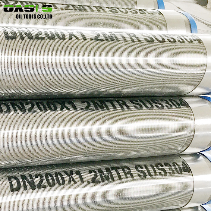 Corrosion Resistance Gravel Pack Screen With Stainless Steel Screen Jacket