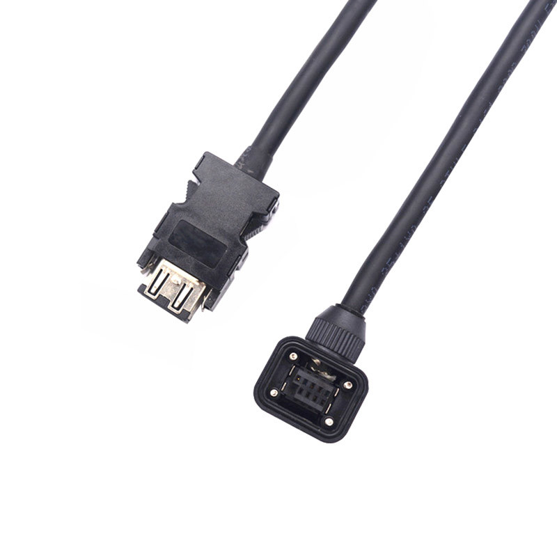 PLC AC Servo Encoder Cable Copper Conductor Power Cable Harness