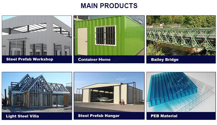 Prefabricated Building Almacen Q235, Q345 Entrepot Prefabrique