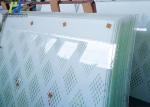 Bathroom Shower Silk Screen Printing Glass UV Blocking EN12150