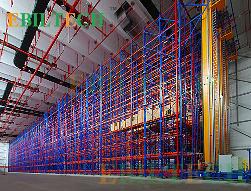 SS400 Steel Intelligent ASRS Systems 300 - 1500kgs/level 800 - 3000mm Width