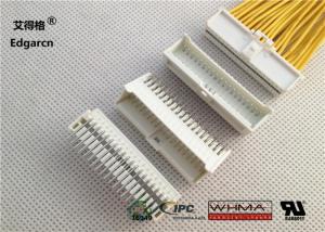 China Receptacle Housing 2mm Pitch Connector Dual Row White Color With 38 Pin wholesale