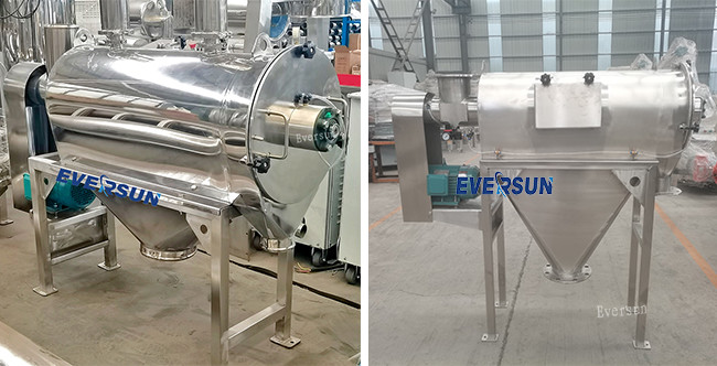 Noise Free Sanitary Screening Single Layer Centrifugal Screener For Food Powder