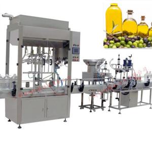 China Video Outgoing-Inspection Provided 6 Heads Servo Piston Edible Oil Filling Machinery wholesale