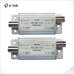 China Aluminum Case SDI Optical Converter DC12V Signal Amplifier Extender 500m wholesale