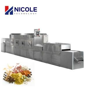 China Tunnel Microwave Dryer Machine Industrial Black Pepper Drying Machine wholesale
