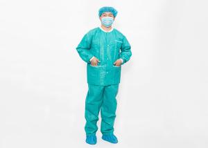 China Long Sleeve SMS / Spunlace XXXL Disposable Surgical Gown wholesale